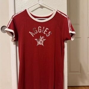 Texas A&M Adidas Short Sleeve Tee